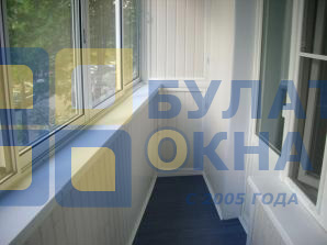 отделка и утепление балкона